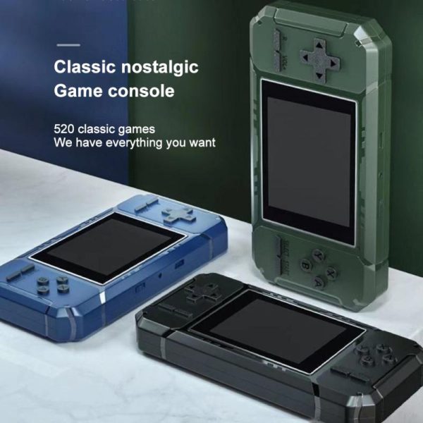 520 IN 1 Retro Video Game Console Handheld Game Player Portable Pocket TV Game Console AV Out Mini