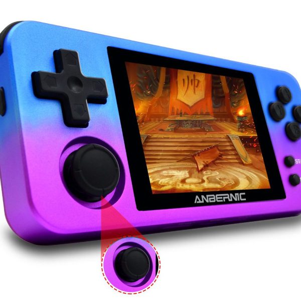 NEW RG280M Handheld Game Console 2.8" IPS 32G 2500 Games PS1 Ombre Portable Pocket