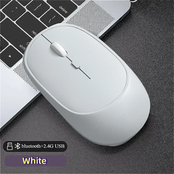 White Bluetooth Mouse